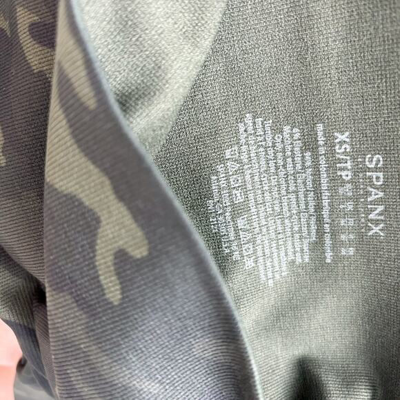 NWT‎ Spanx Look at Me Now Green Camo Leggings - Picture 5 of 5
